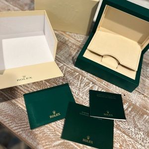Rolex Box with Papers